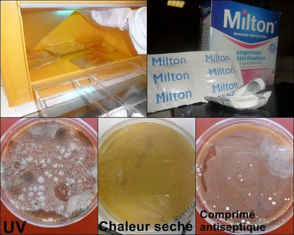 D'autres méthodes de stérilisation